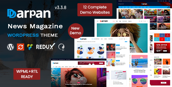 Darpan - News Magazine WordPress Theme