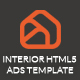 Interior Design HTML5 Ads Banner - CodeCanyon Item for Sale