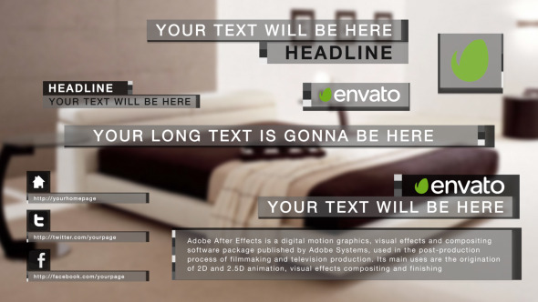 Classic Lower Third alt