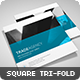 Trade Agency - Square Tri-fold Brochure - GraphicRiver Item for Sale