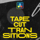 Tape Cut Transitions | DR - VideoHive Item for Sale