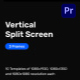 Vertical Split Screen – 3 Frames for Premiere Pro - VideoHive Item for Sale