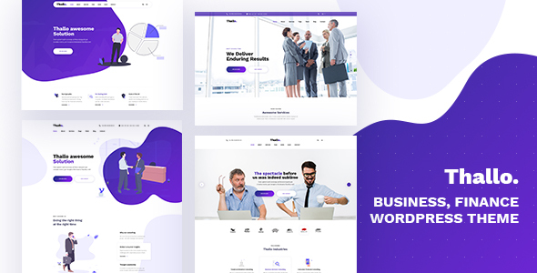 Thallo – Consulting & Finance WordPress Theme
