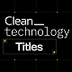 Clean-Tech Titles - VideoHive Item for Sale