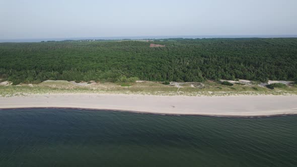 Magnificent Landscape of the Curonian Spit Beach