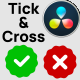 Check Mark and Cross Mark Pack - VideoHive Item for Sale