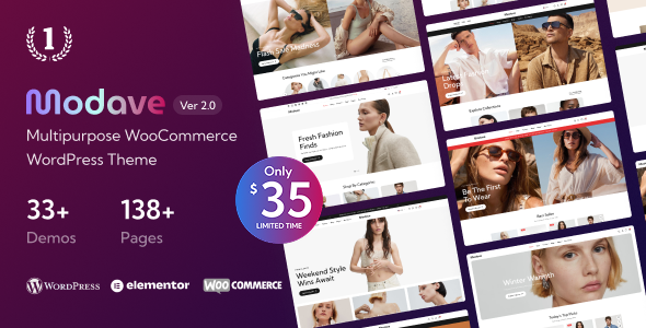 Modave - Ultimate Multipurpose WooCommerce Theme