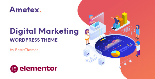 Ametex - Digital Marketing and SEO WordPress Themes