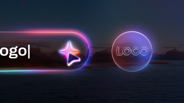 Liquid Glass Search Logo