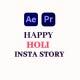 Holi Instagram Story Template - VideoHive Item for Sale