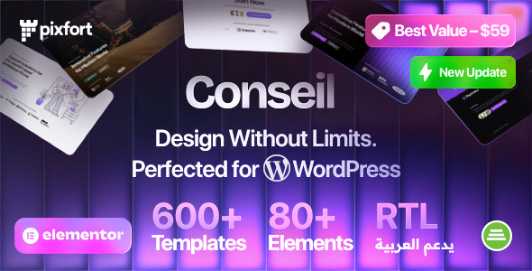 Conseil | Business & Multipurpose Elementor WordPress Theme