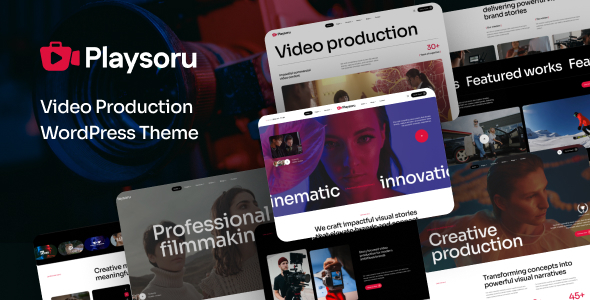 Playsoru – Video Production WordPress Theme