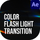 Color Flash Light Transition After Effect - VideoHive Item for Sale