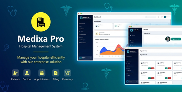 Medixa Pro – Hospital Management System