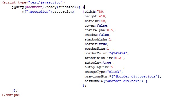 acorn javascript with example code (2026) Images High... Accordion Rotator - by plusquare