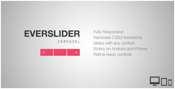 Everslider - Responsive jQuery Carousel Plugin