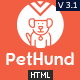 Pet Hund - Animals Shop & Veterinary HTML Template - ThemeForest Item for Sale