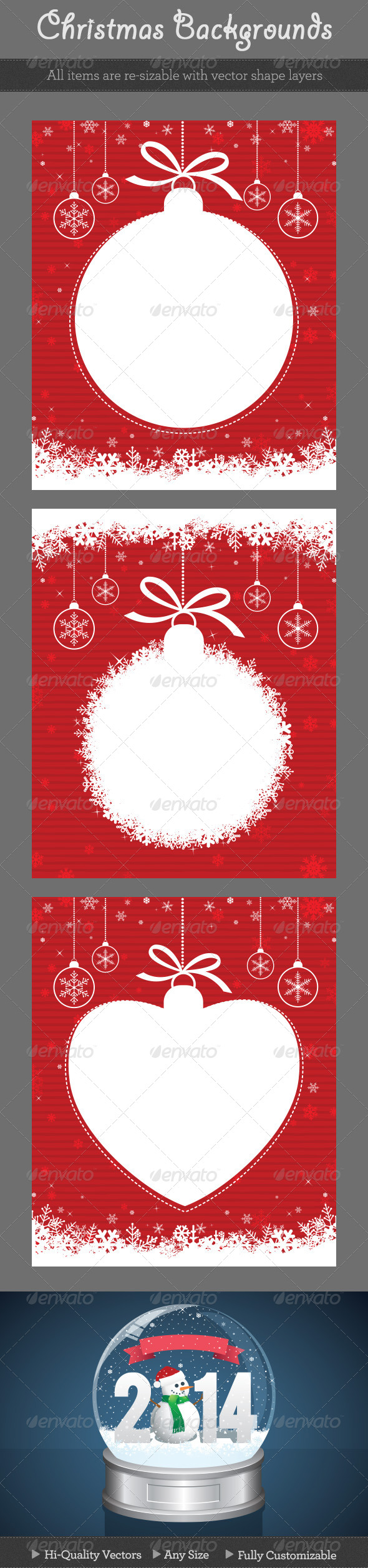 Red Christmas Backgrounds