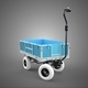 Electric Beach Sand Sea Cart Wagon Trolley Dolly Transport Truck - 3DOcean Item for Sale