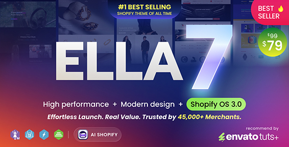 Ella - Multipurpose Shopify Theme OS 3.0 (Theme Block)