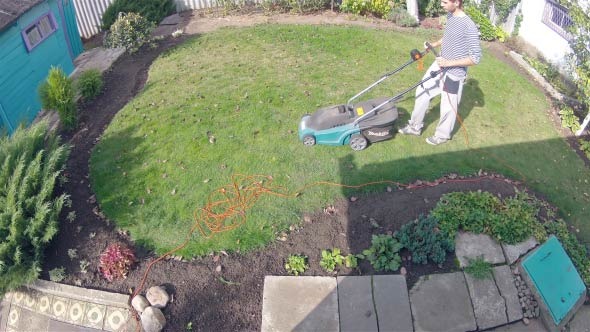 Hard Work in Garden - Time Lapse