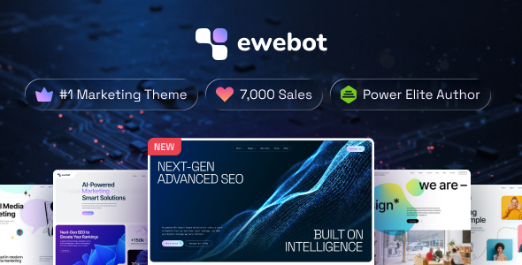 Ewebot - Digital Marketing Agency & SEO WordPress Theme