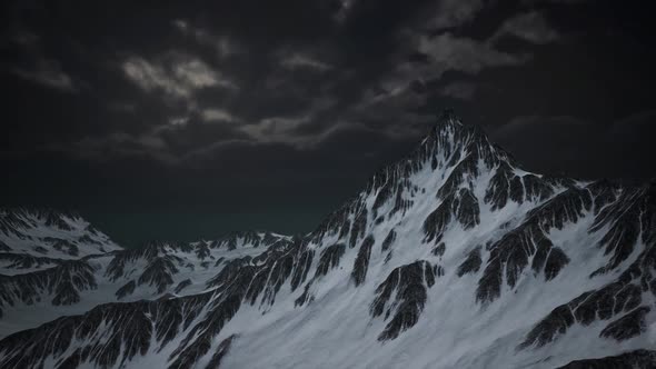 Storm Cloud Over Dolomites