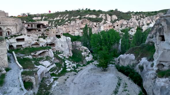 The best landscapes of Cappadocia aerial view 4 K