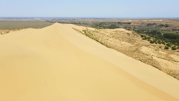Sarykum is the Largest Sand Dune in Europe