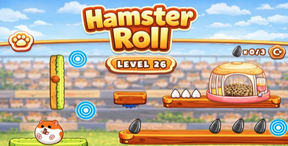 Hamster Game - HTML5 Game, Construct 3