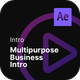 Intro - Multipurpose Business Intro - VideoHive Item for Sale
