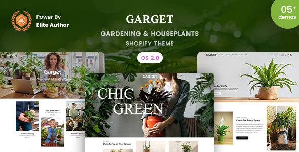 Garget – Gardening & Houseplants Store Shopify 2.0 Theme