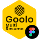Goolo | Multi Resume Personal Portfolio Figma Template - ThemeForest Item for Sale