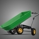 Electric Motor Hand Cart Trolley Wagon Dump Trailer Wheelbarrow - 3DOcean Item for Sale