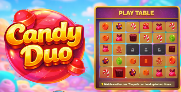 Candy Duo – Match-2 Emoji Puzzle Game
