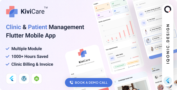 KiviCare - Patient Management App for Clinics and Doctors