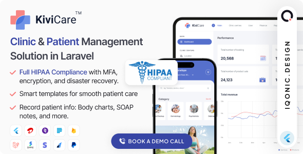KiviCare(TM) - Best Clinic and Patient Management Flutter App