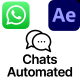 WhatsApp Chat Messages Creator (Automated) - VideoHive Item for Sale