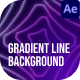 Gradient Line Background After Effect - VideoHive Item for Sale