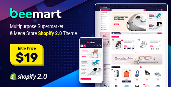Beemart – Multipurpose Supermarket & Mega Store Shopify 2.0 Theme