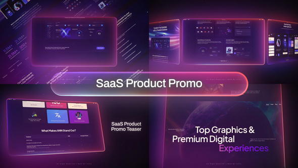 SaaS Product Promo - Ai Website Promo Teaser