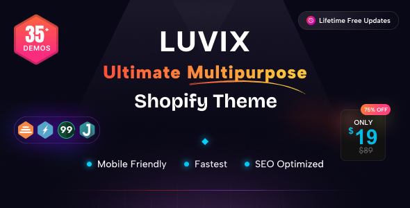 Luvix  - Multipurpose Shopify Theme OS 2.0 - RTL support