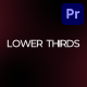 Lower Thirds - VideoHive Item for Sale