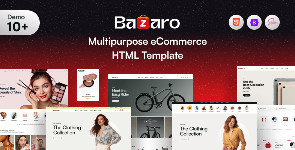 Bazaro - Multipurpose eCommerce HTML Template