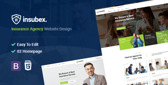 Insubex | Insurance Broker HTML5 Template