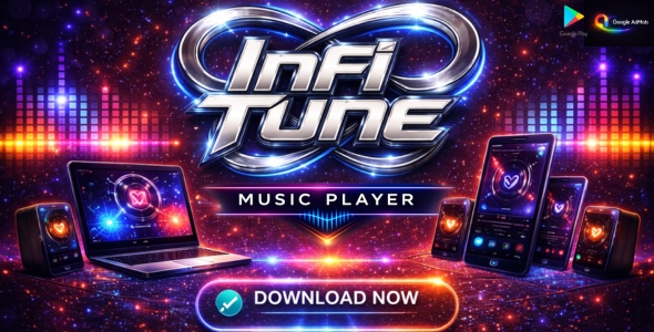 InfiTune - Android Music Player App | Kotlin, Jetpack Compose, Material 3, AdMob