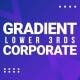 Gradient Corporate Lower Thirds (MoGRT) - VideoHive Item for Sale
