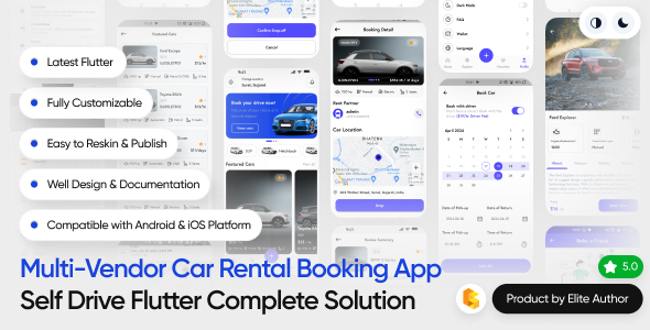 CarLink - Car Rental Booking App | Rent a Car | Taxi and Self Drive Car Renting | Complete Solution