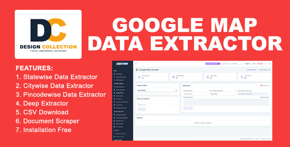 Google Maps Data Extractor