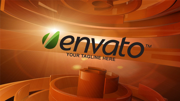 Elegant logo Intro alt